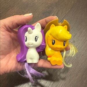 2018 McDonalds My Little Pony - Apple Jack & Rarity
